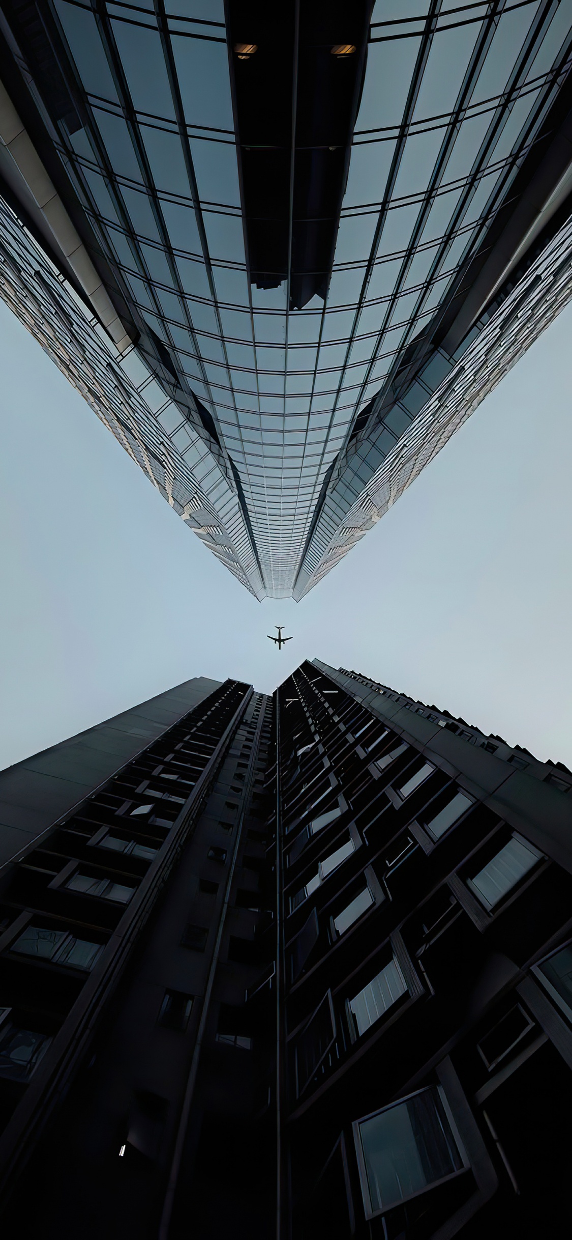 Обои архитектура, небоскреб, высотное здание, вышка, здание в разрешении 1125x2436