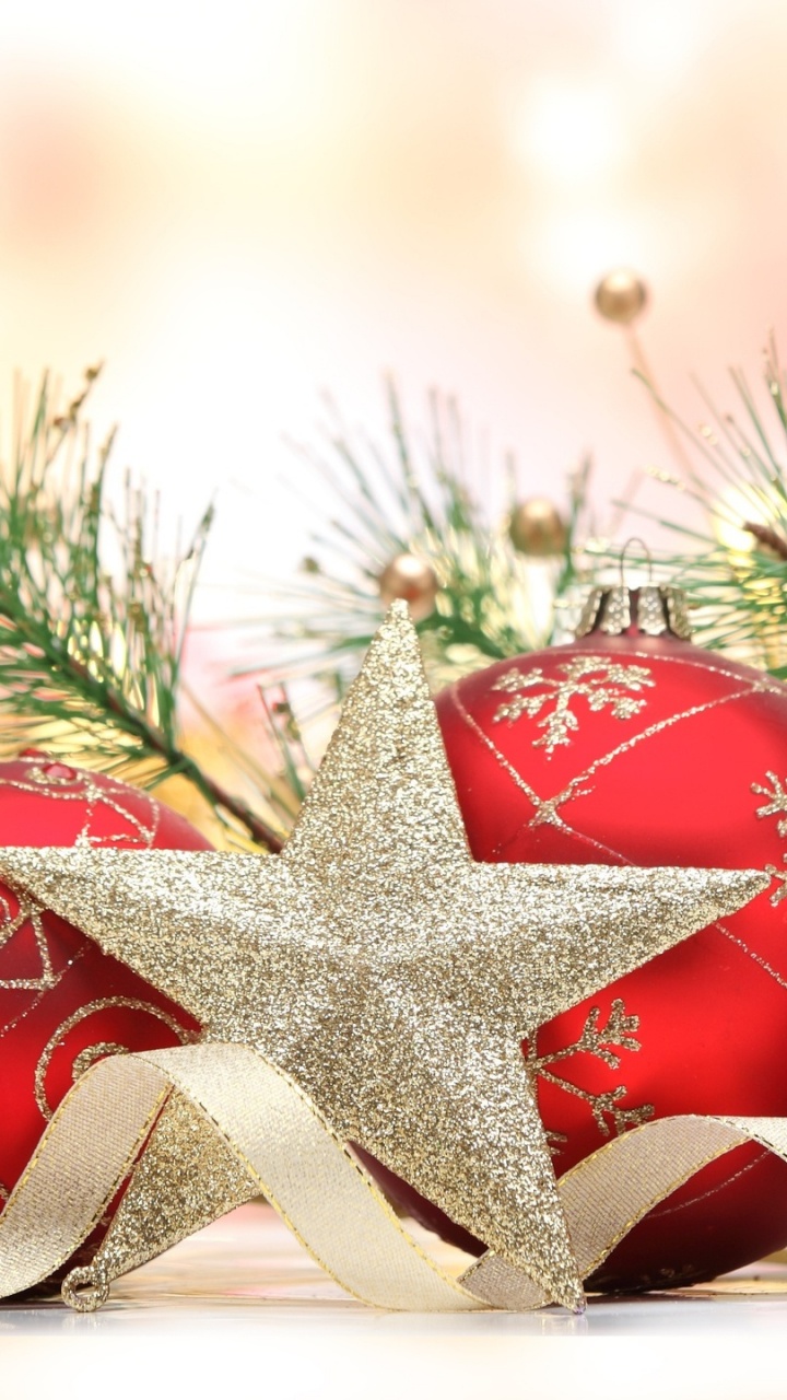 Обои Рождественский день, Рождество и курортный сезон, Рождественские украшения, праздник, рождественский орнамент в разрешении 720x1280