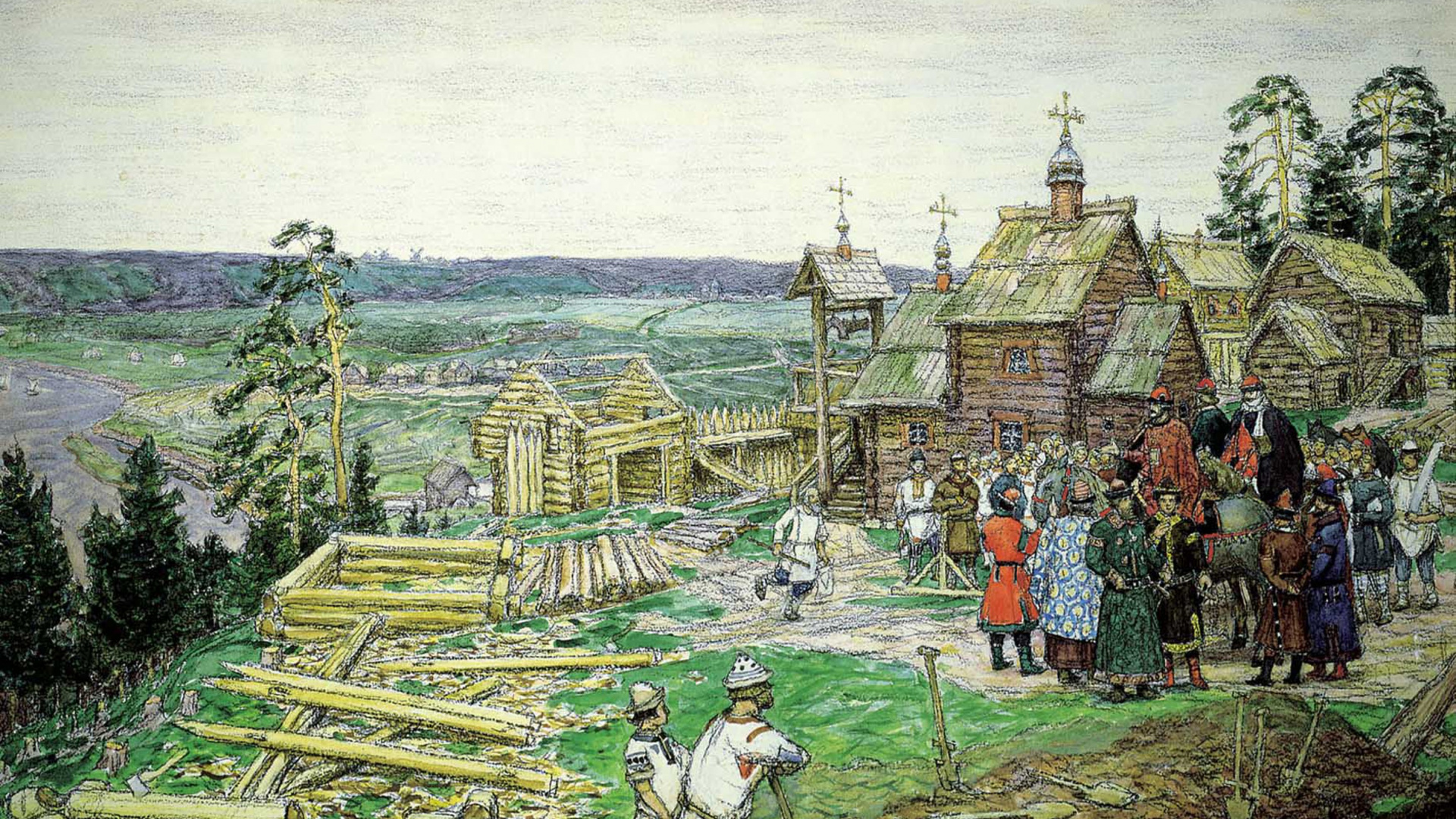 Обои живопись, история, художник, арт, визуальное искусство в разрешении 1920x1080