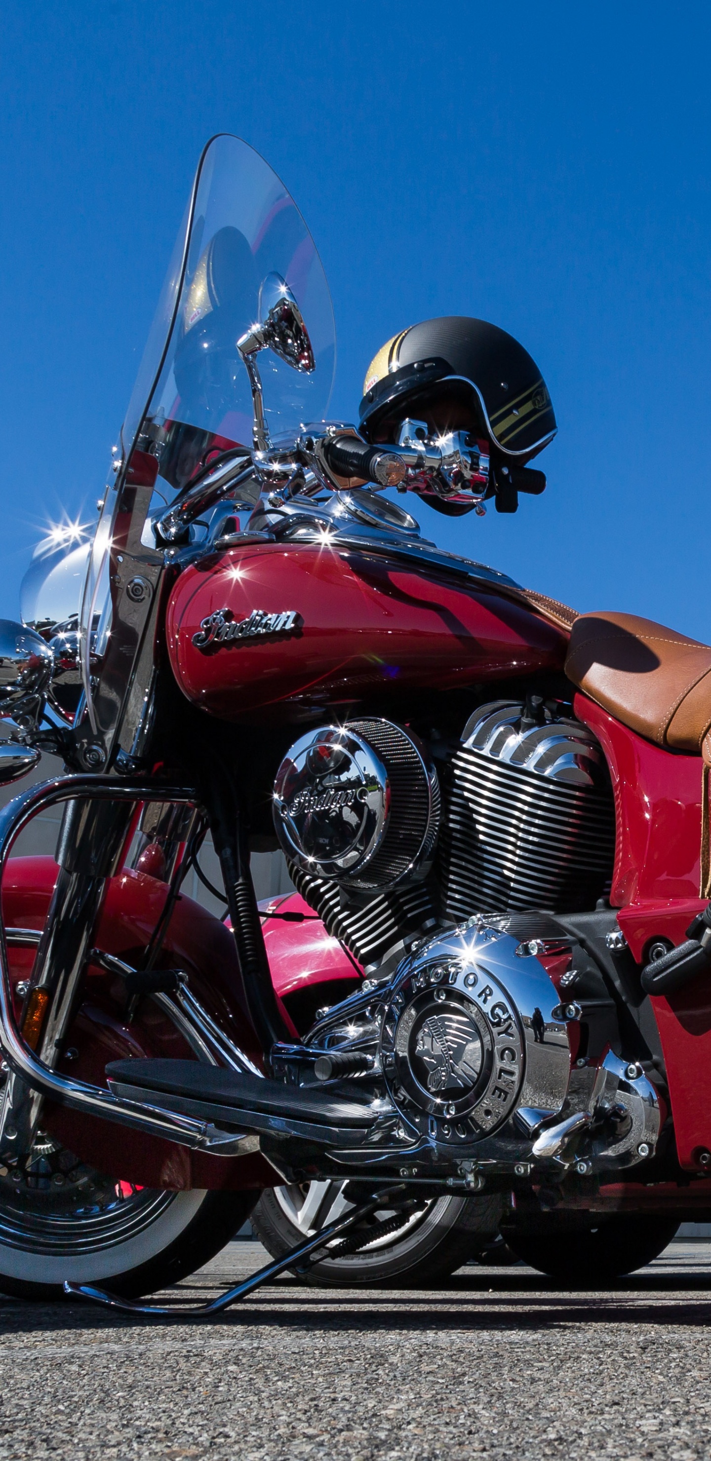 Обои мотоспорт, мотоцикл, авто, Чоппер, колесо в разрешении 1440x2960