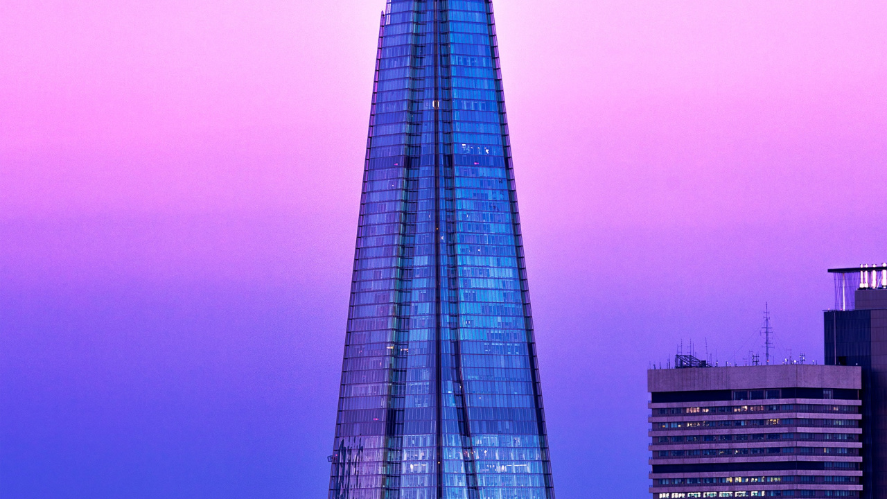 Обои городской пейзаж, небоскреб, ориентир, высотное здание, башня в разрешении 1280x720