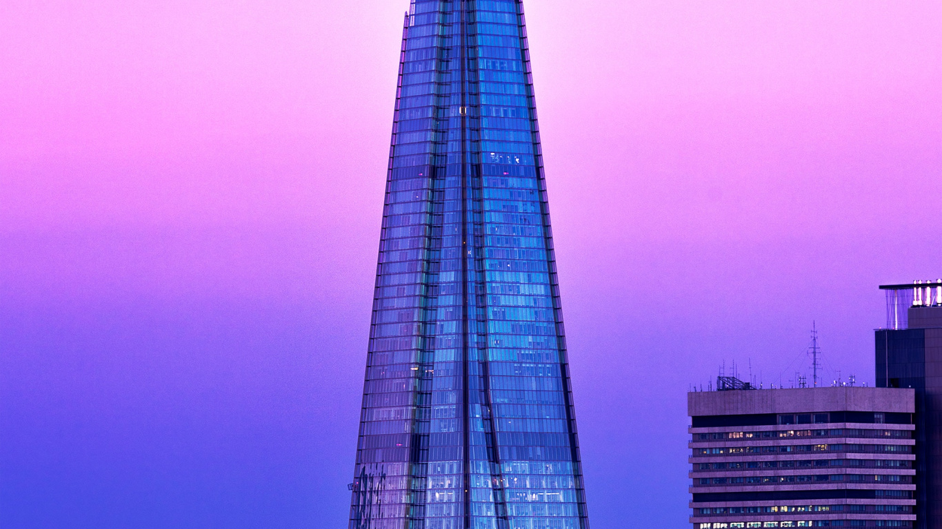 Обои городской пейзаж, небоскреб, ориентир, высотное здание, башня в разрешении 1366x768