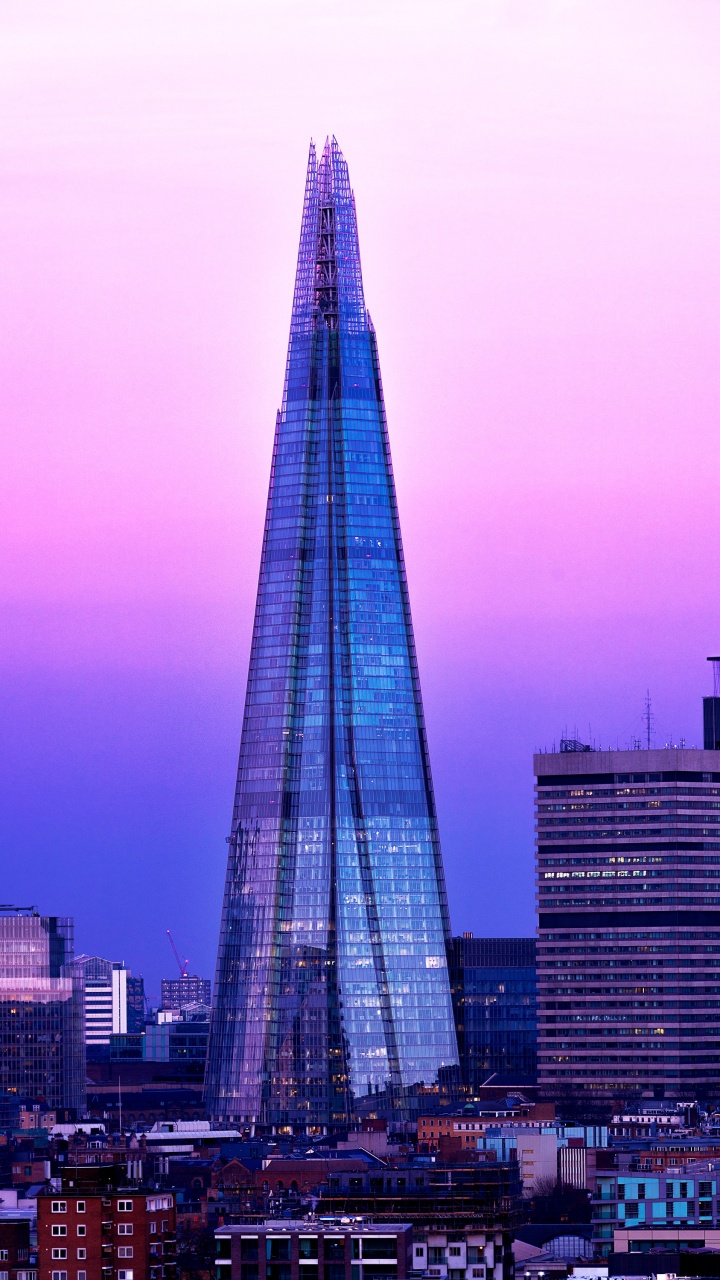 Обои городской пейзаж, небоскреб, ориентир, высотное здание, башня в разрешении 720x1280