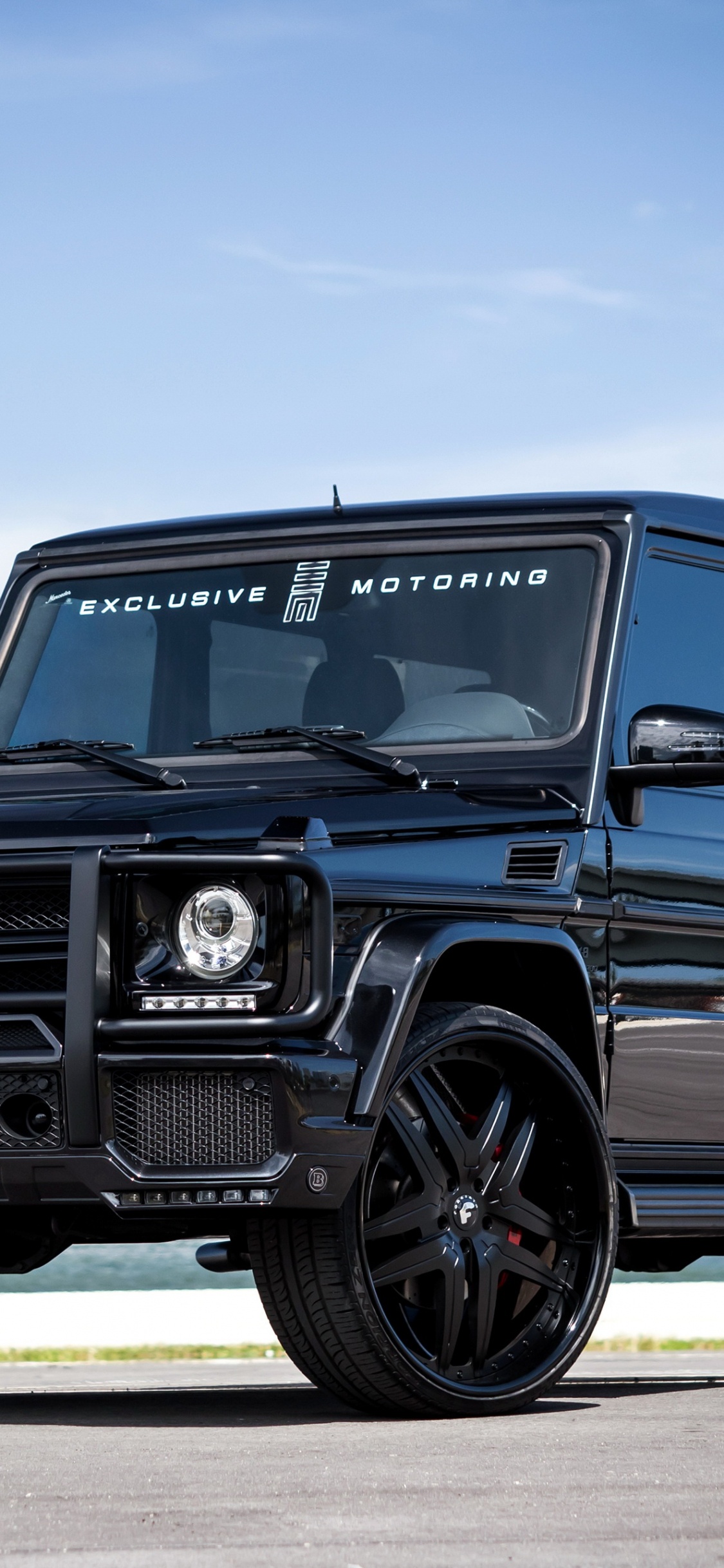 Обои авто, колесо, джип, Мерседес-Бенц g63 АМГ 6х6, г 63 в разрешении 1125x2436