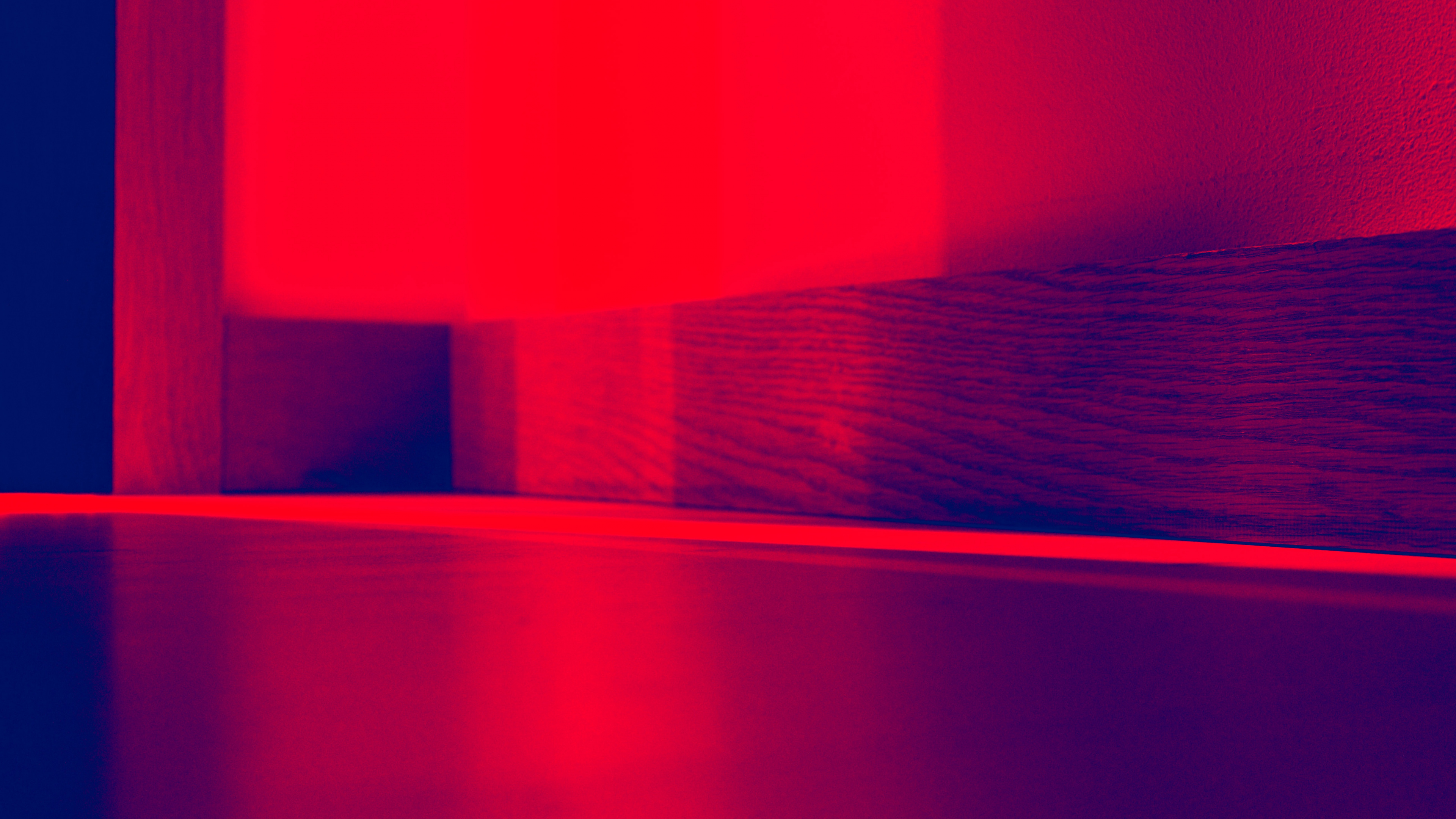 Обои красный цвет, синий, электрик, линия, Фиолетовый в разрешении 3840x2160
