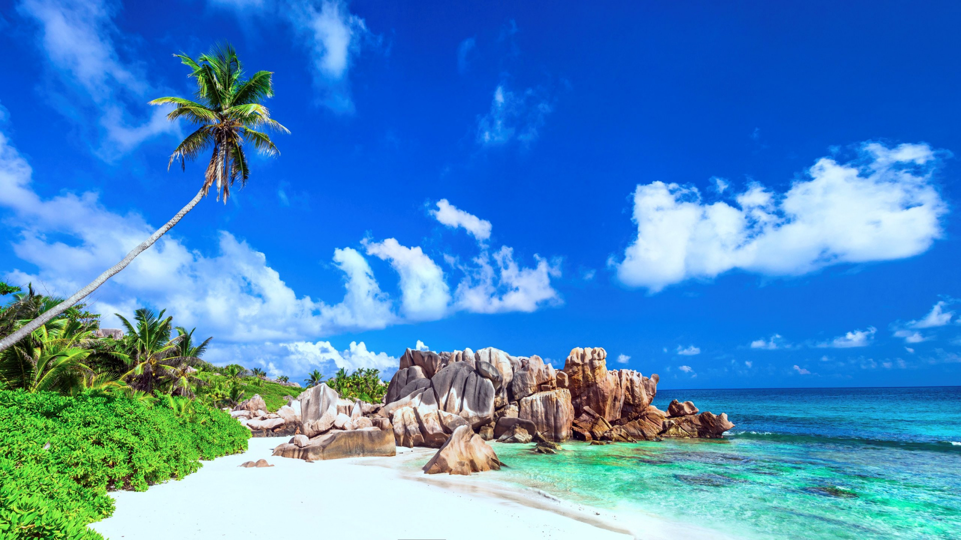 Обои природа, тропическая зона, море, побережье, прибрежные и океанические рельефы в разрешении 1920x1080