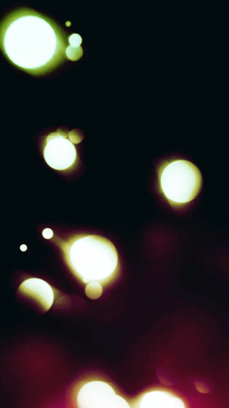 Обои свет, apple, освещение, ночь, яблоко в разрешении 750x1334