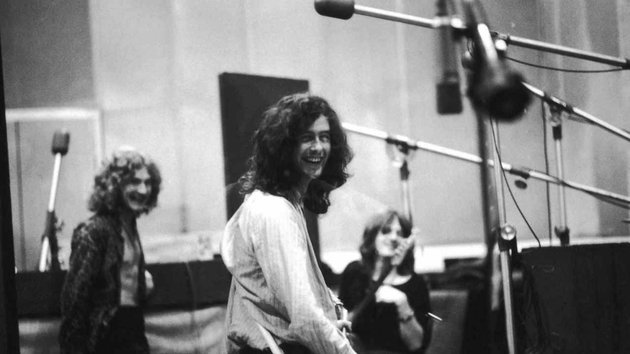 Обои Джимми Пейдж, лед Зеппелин, Лед Зеппелин II, музыкант, Представление в разрешении 1280x720