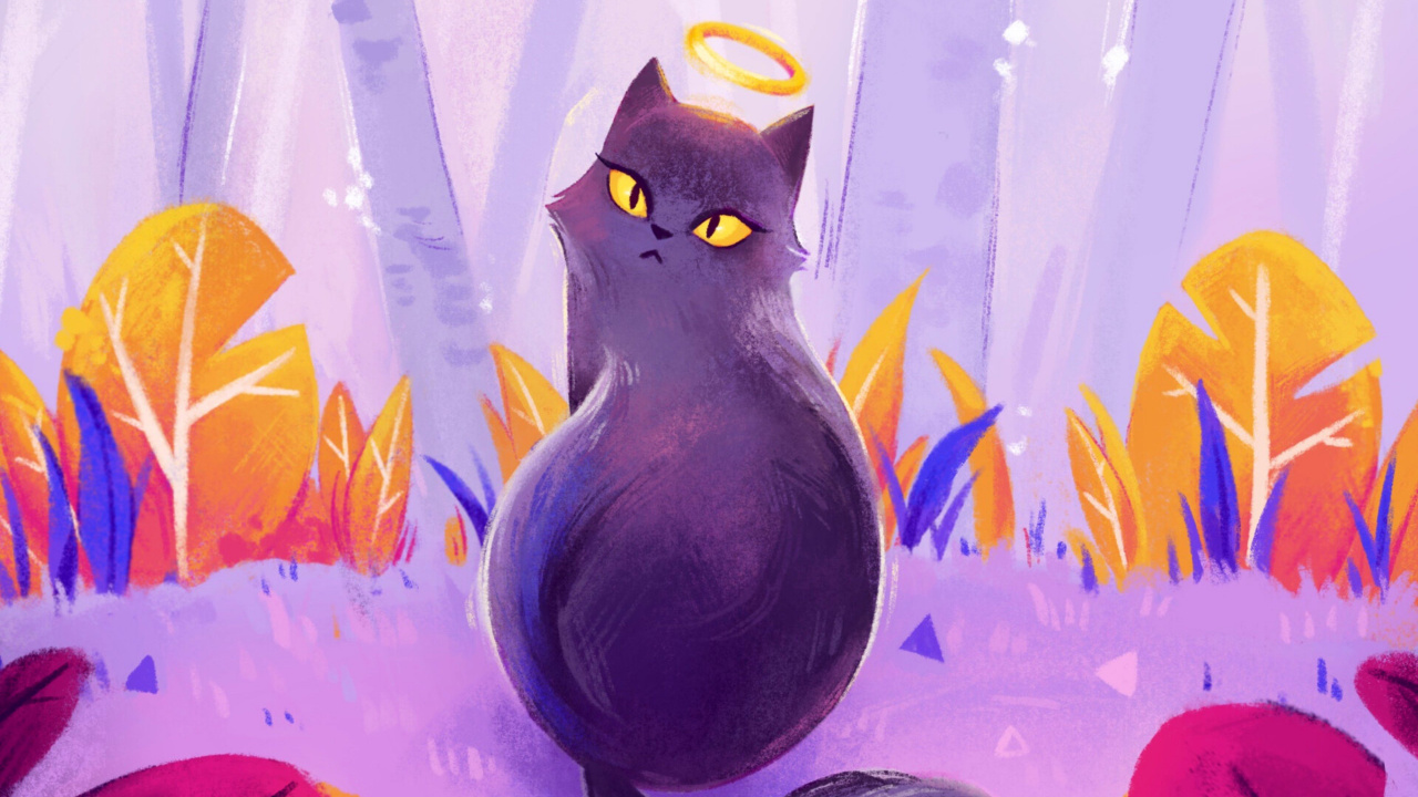 Обои арт, портрет, иллюстрация, рисование, дизайн в разрешении 1280x720