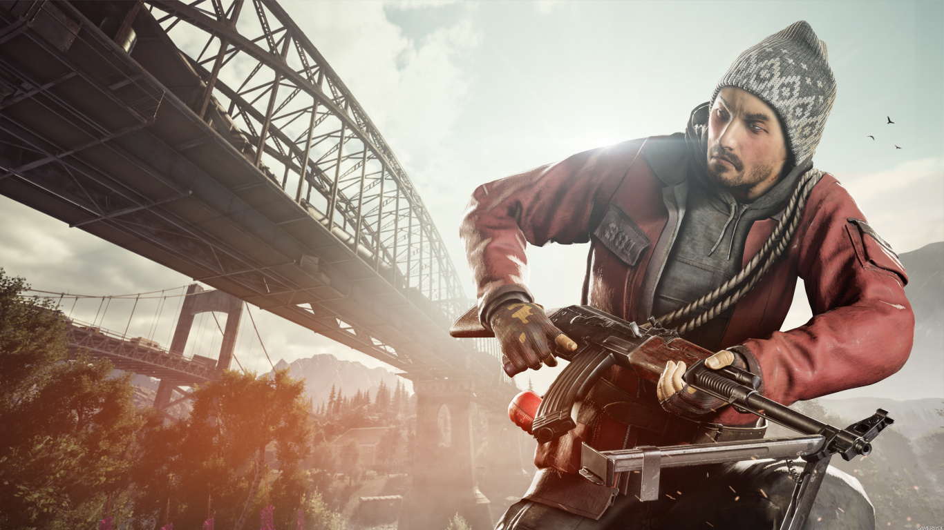 Обои музыкант, компьютерная игра, игры, сила в разрешении 1366x768