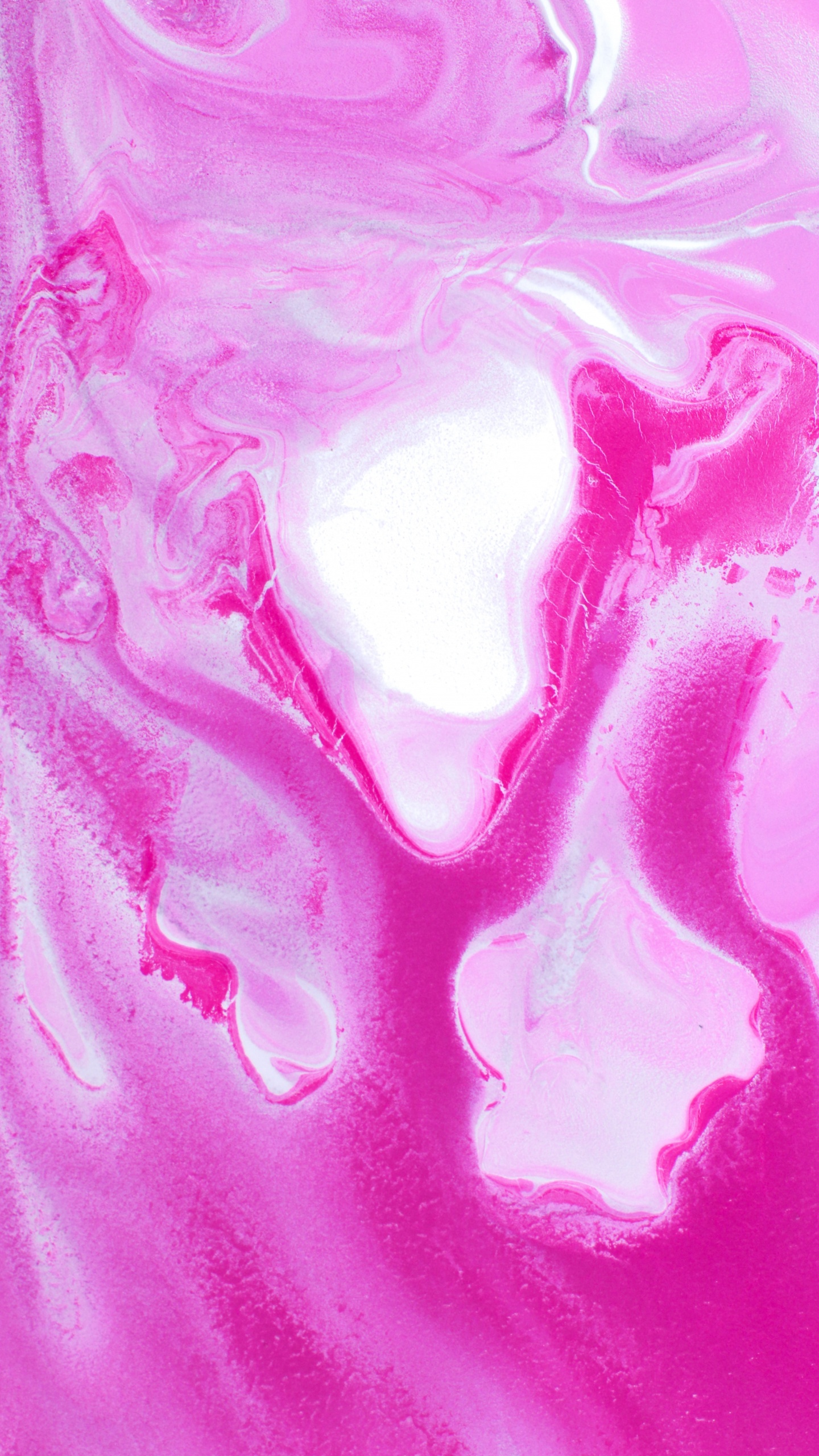 Обои сирень, абстрактное искусство, жидкий, лепесток, пурпур в разрешении 1440x2560