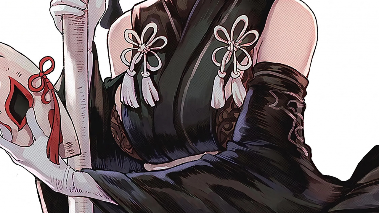 Обои йорха 2б фанарт, ниэр автоматов, мультик, фан арт, йорха в разрешении 1280x720