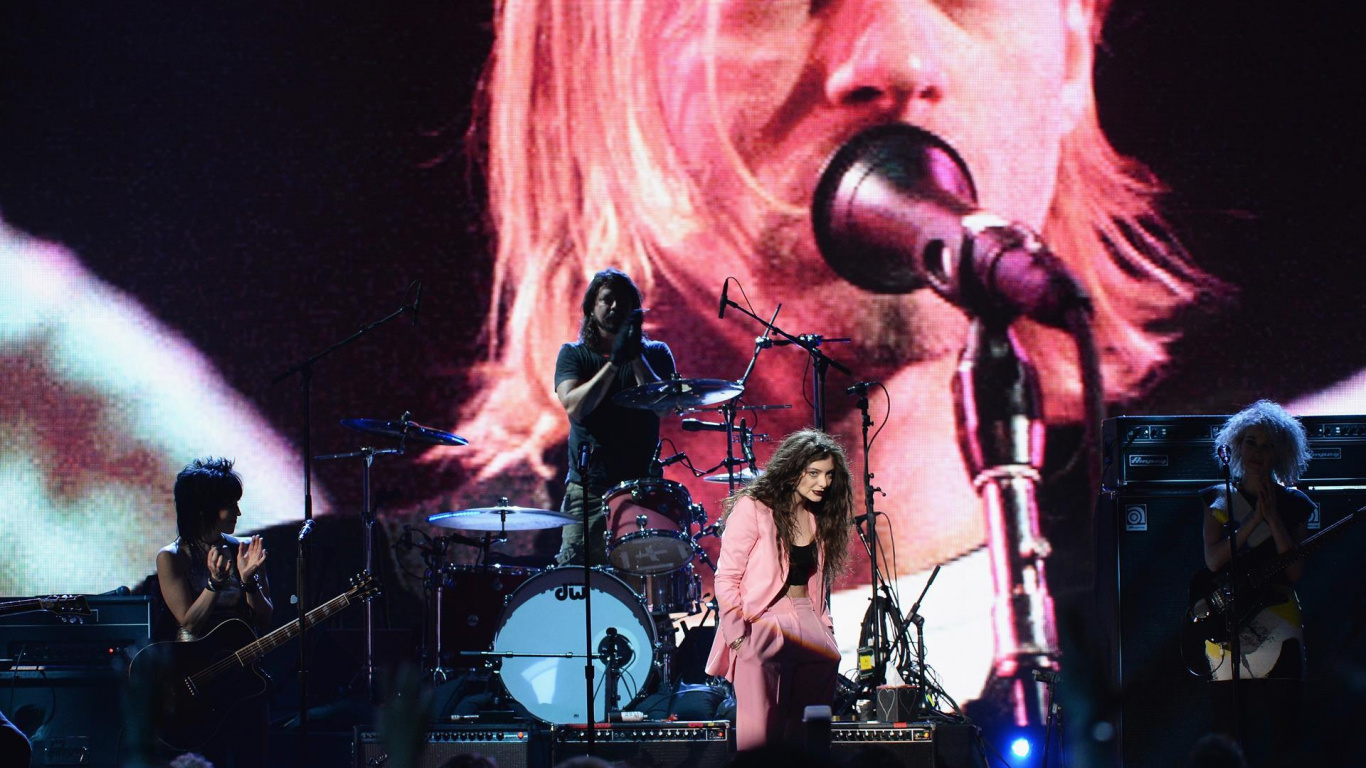 Обои нирвана, рок, гранж, музыкант, Представление в разрешении 1366x768