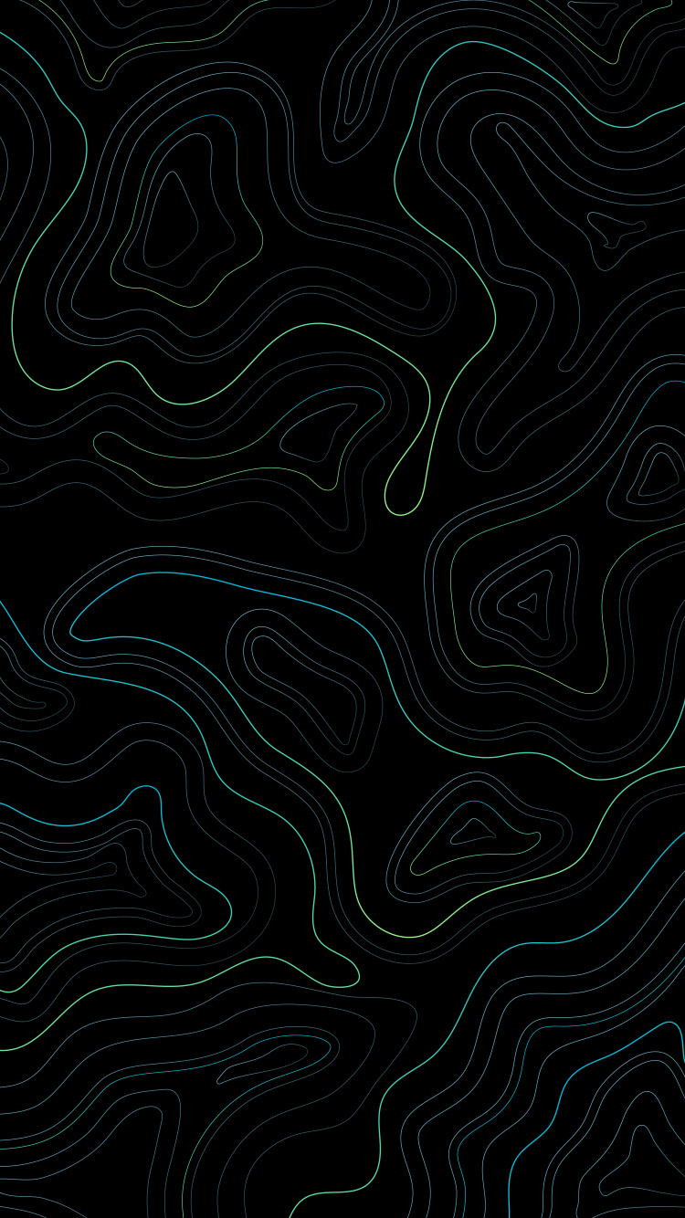 Обои узор, черный и белый, дизайн, серый цвет, арт в разрешении 750x1334