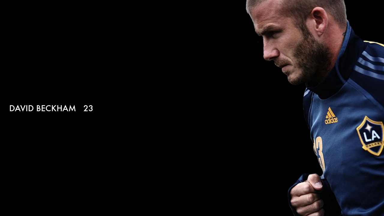 Обои Дэвид Бекхэм, млс, рука, футболка, Кубок mls в разрешении 1280x720