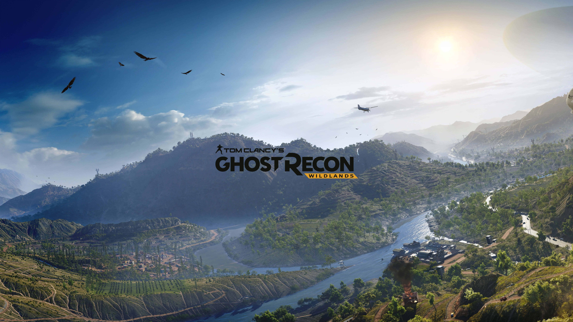 Обои tom clancys ghost recon wildlands, tom clancys ghost recon phantoms, горная станция, гора, нагорье в разрешении 1920x1080