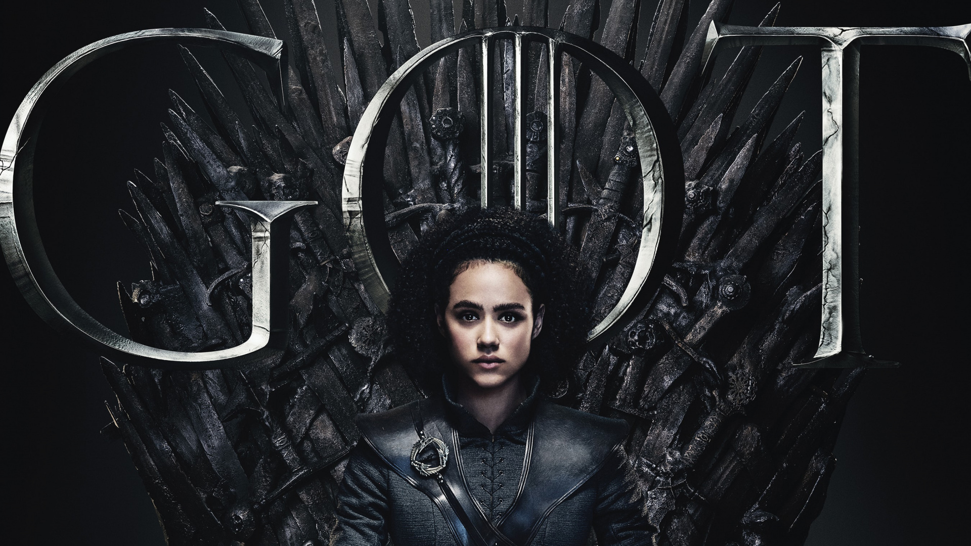 Обои Игра престолов, Миссандея, Игра Престолов - 8 сезон, черный, фэшн в разрешении 1920x1080