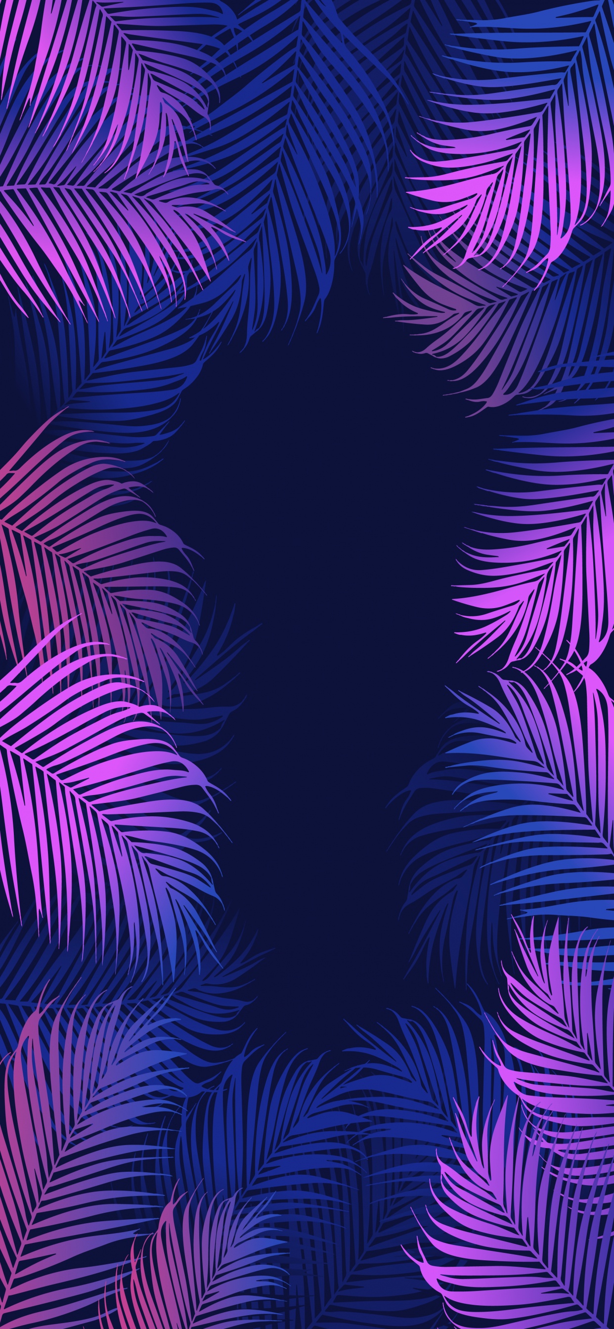 Обои узор, синий, свет, пурпур, лазурный в разрешении 1242x2688