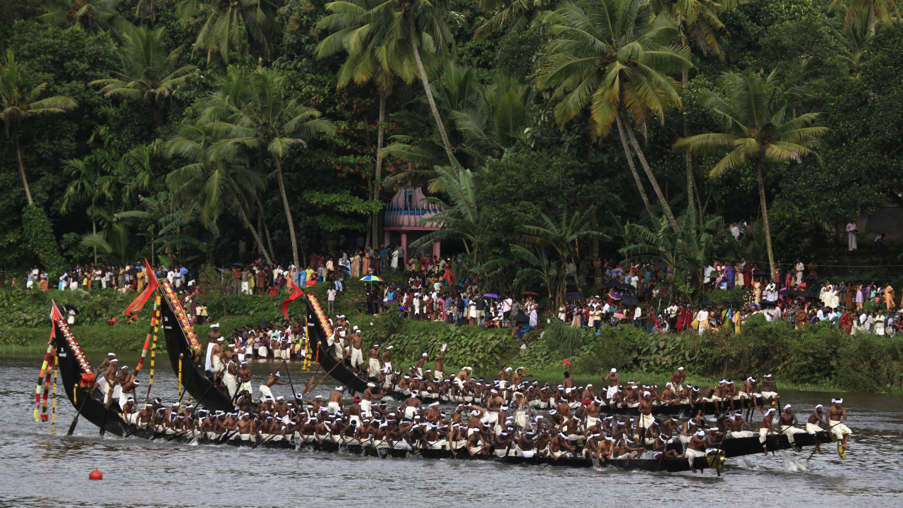 Обои перевозка воды, лодка, катание на лодках, реки, водный путь в разрешении 1280x720