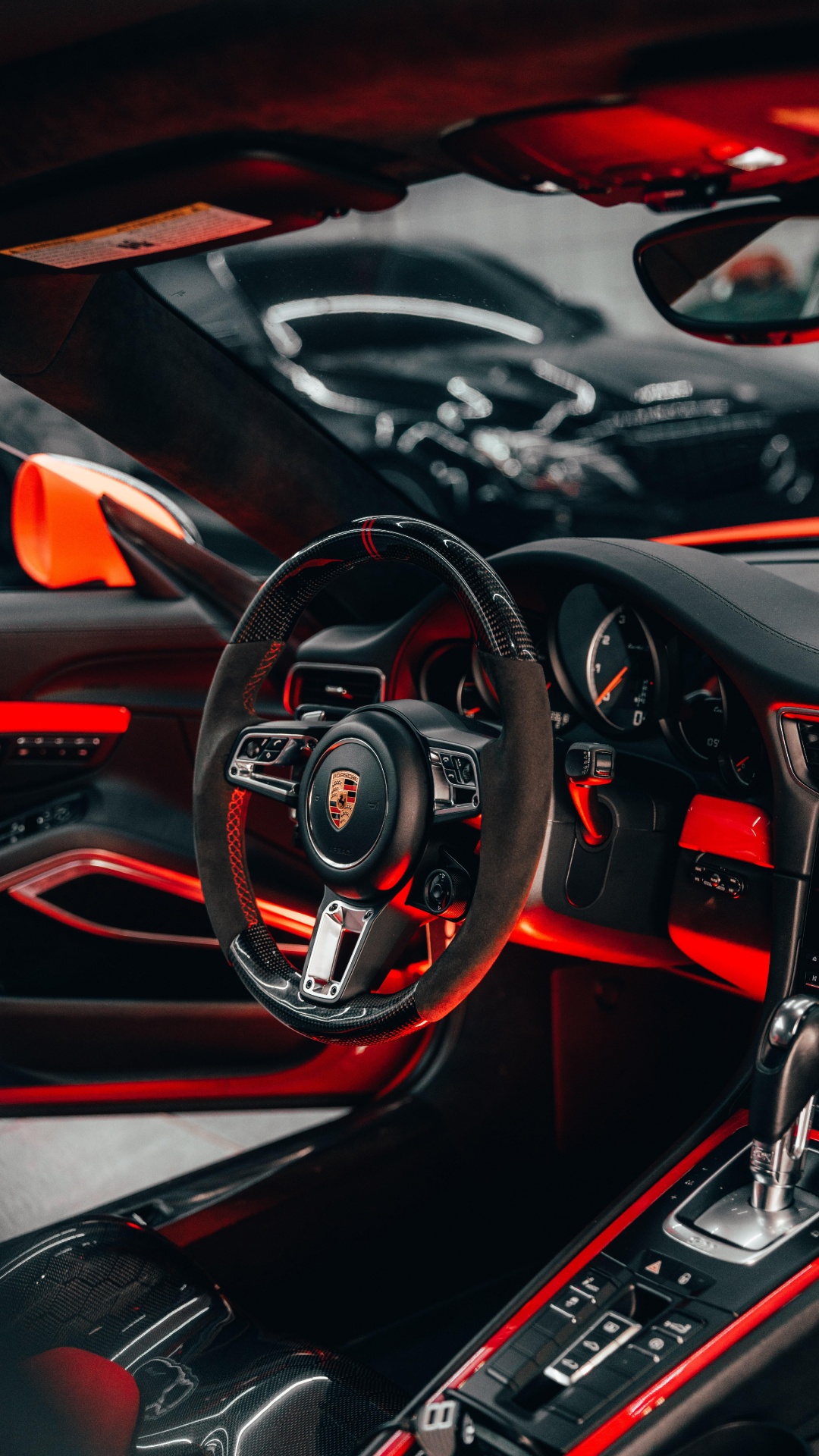 Обои Порше интерьер, Порше, легковые автомобили, спорткар, porsche 911 gt2 в разрешении 1080x1920