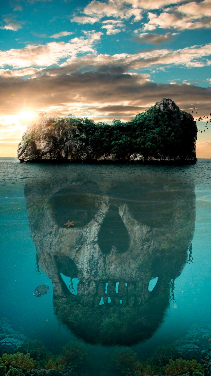 Обои природа, вода, синий, океан, море в разрешении 720x1280