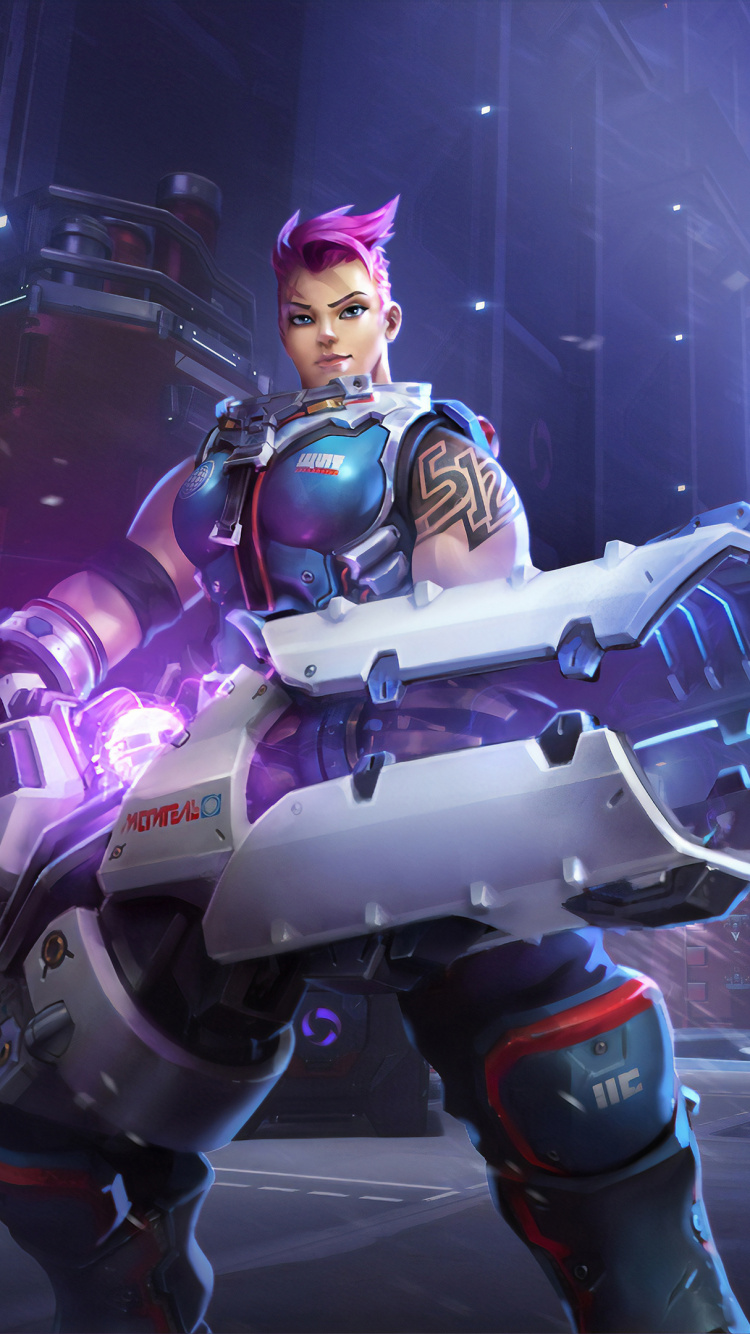 Обои герои шторма, Overwatch, Лена Окстон, Персонажей игры Overwatch, Представление в разрешении 750x1334