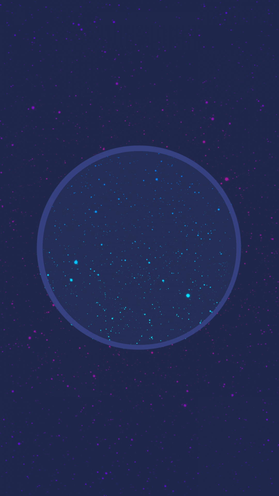 Обои круг, Астрономия, Созвездие, астрономический объект, ночь в разрешении 1080x1920