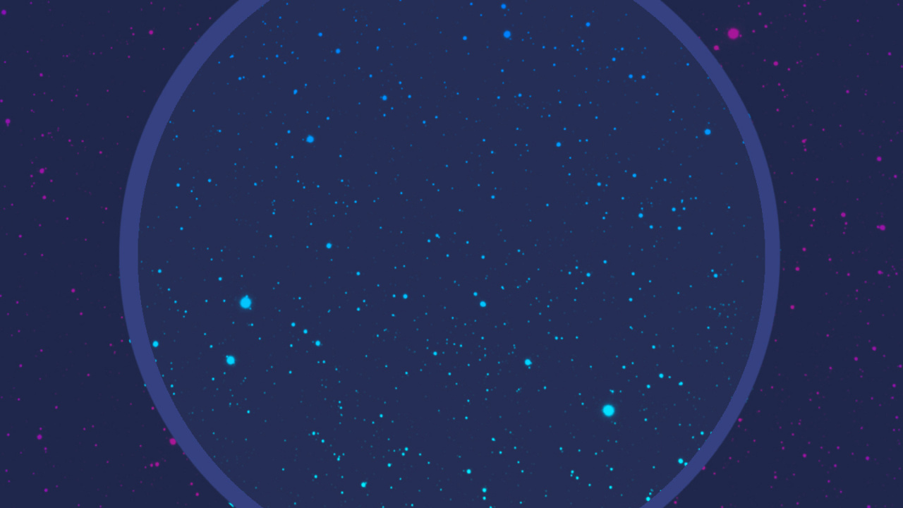 Обои круг, Астрономия, Созвездие, астрономический объект, ночь в разрешении 1280x720