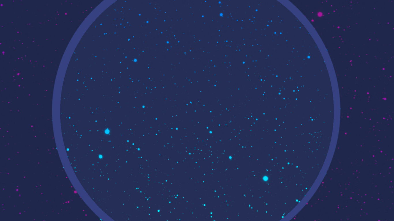 Обои круг, Астрономия, Созвездие, астрономический объект, ночь в разрешении 1366x768