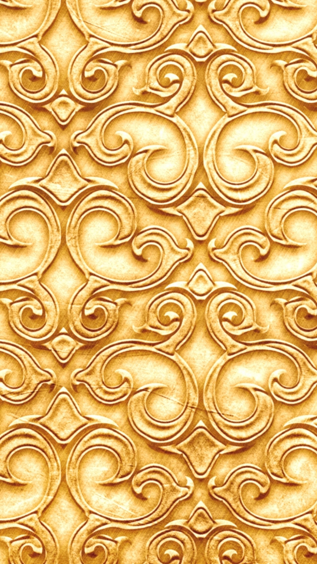 Обои цвет, золото, узор, желтый, дизайн в разрешении 1080x1920