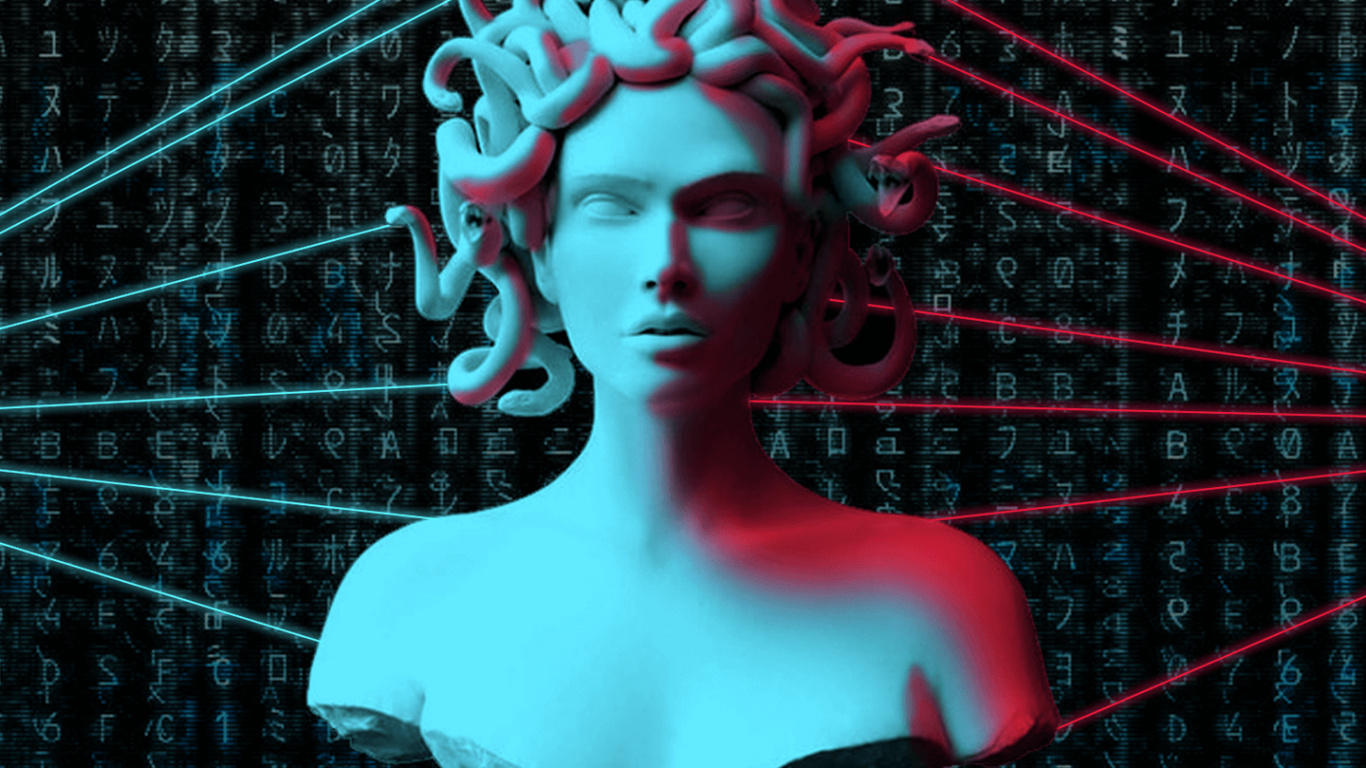 Обои темнота, развлечение, скульптура, арт, линия в разрешении 1366x768