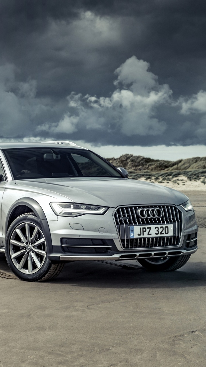 Обои audi rs 6, Audi А6 Allroad на спорт, audi, авто, обод в разрешении 720x1280