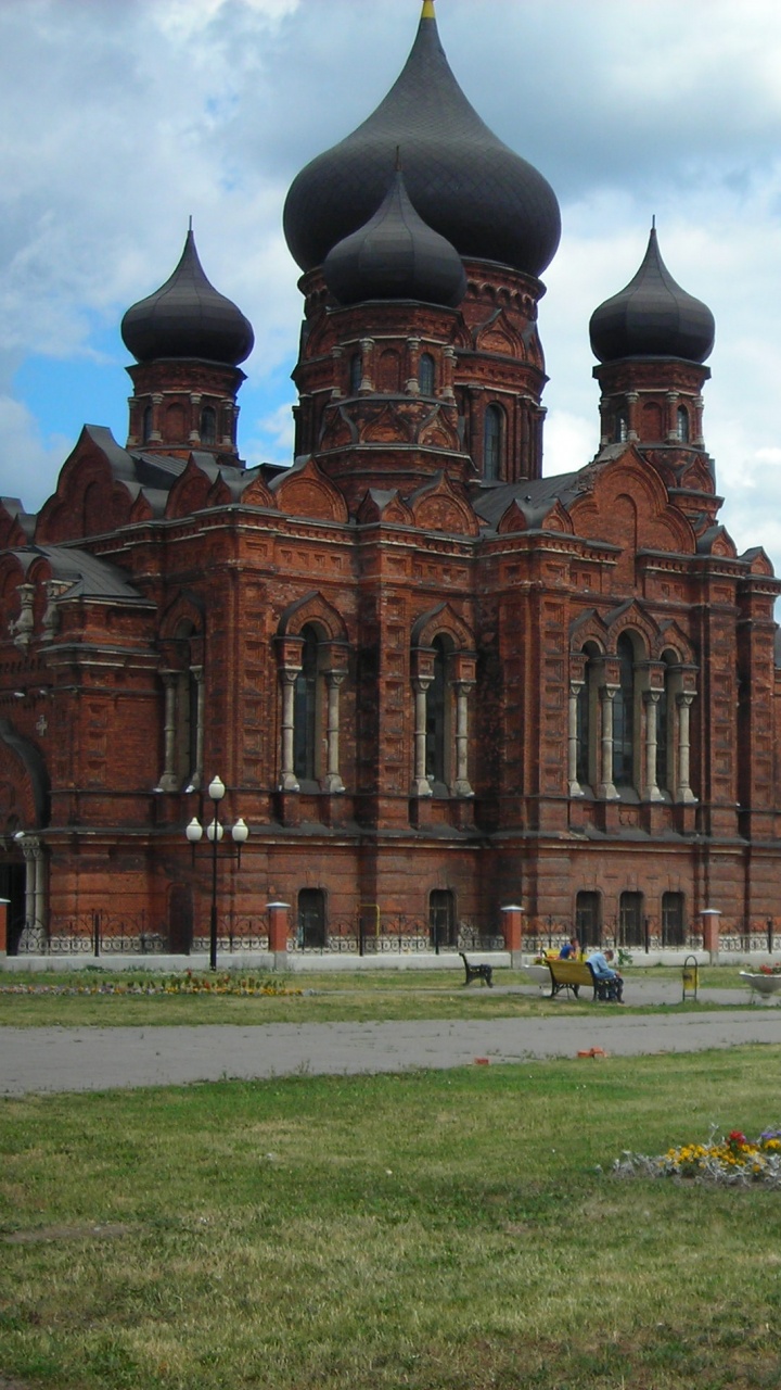 Обои площадь Ленина, Тульский Кремль, достопримечательность, здание, имущество в разрешении 720x1280