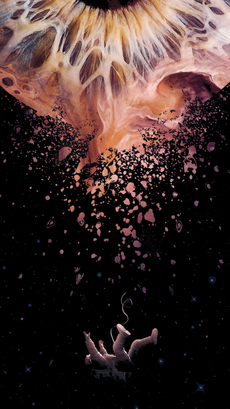 Обои искусство, все это иллюзия, арт, постер, иллюзия, художественная печать в разрешении 750x1334