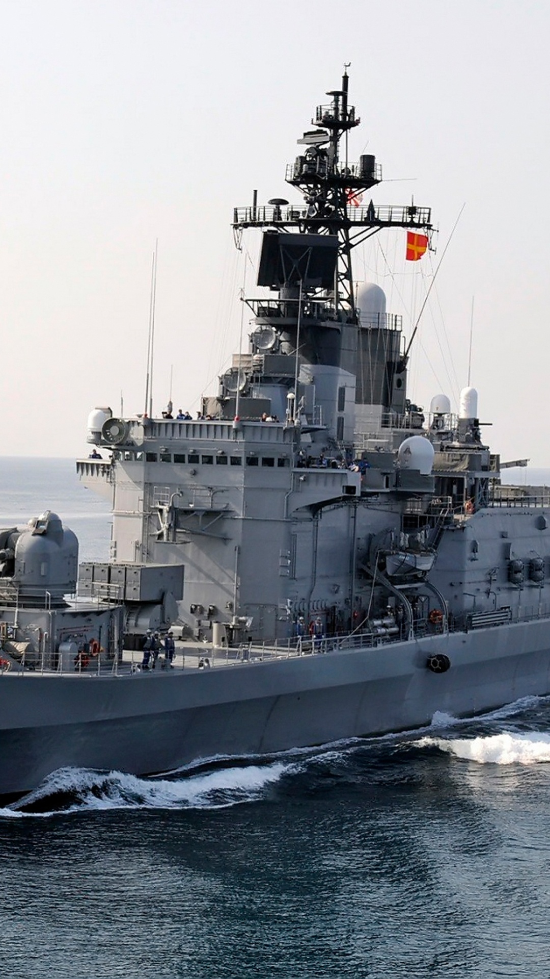 Обои корабль, военный корабль, морское ведомство, разрушитель, Линкор в разрешении 1080x1920