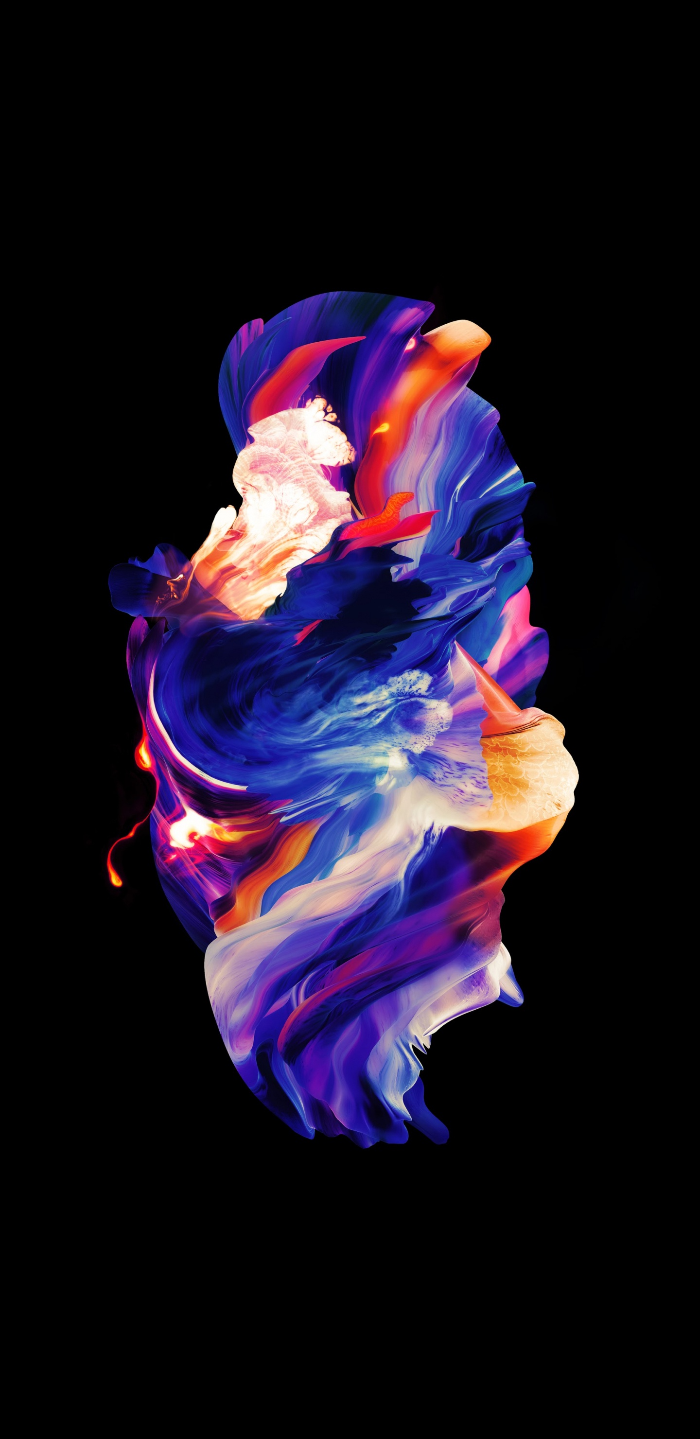 Обои OnePlus 5, амолед, oneplus 7t, OnePlus 6, красочность в разрешении 1440x2960