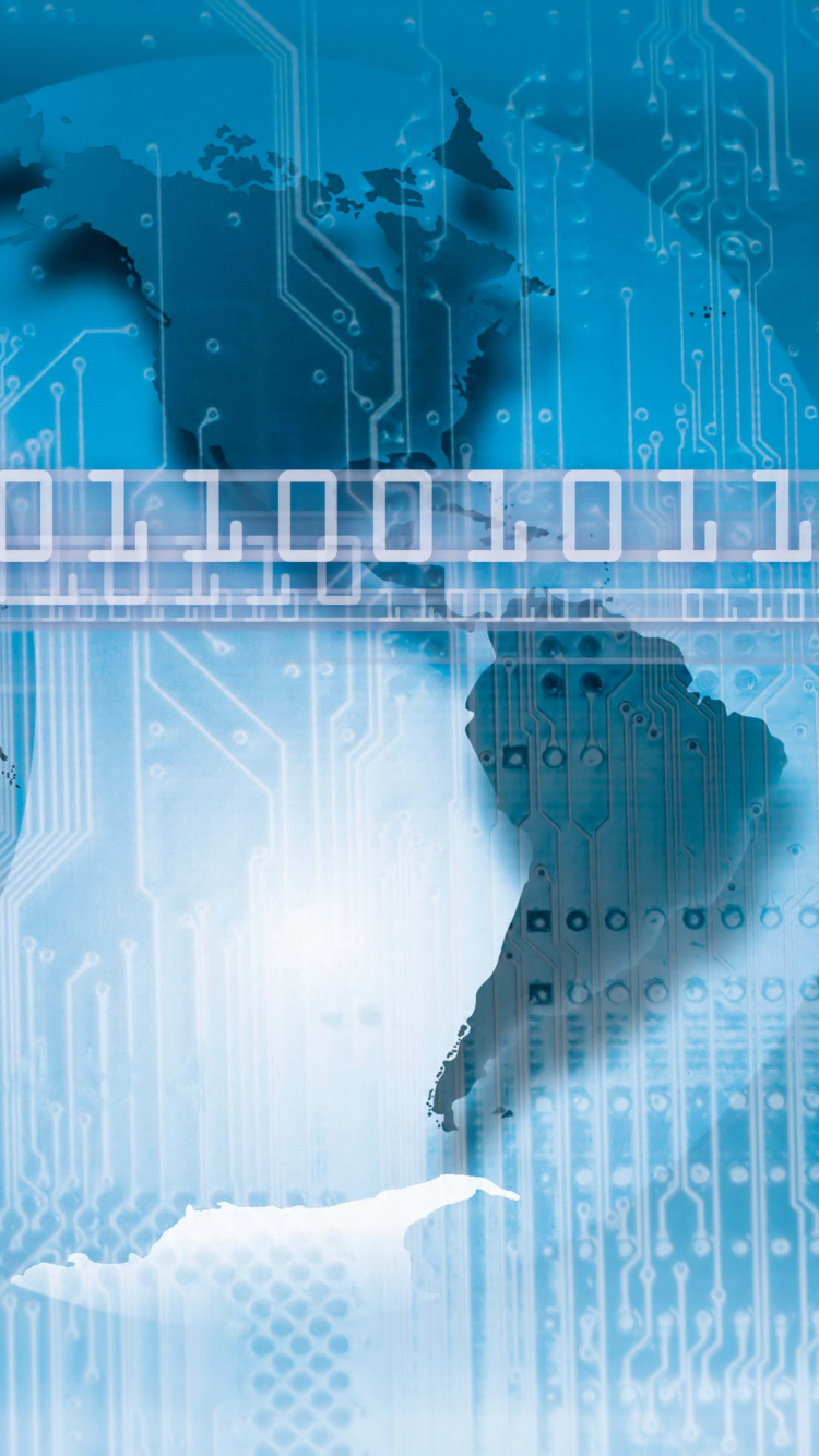 Обои синий, мир, графический дизайн, иллюстрация, технология в разрешении 750x1334