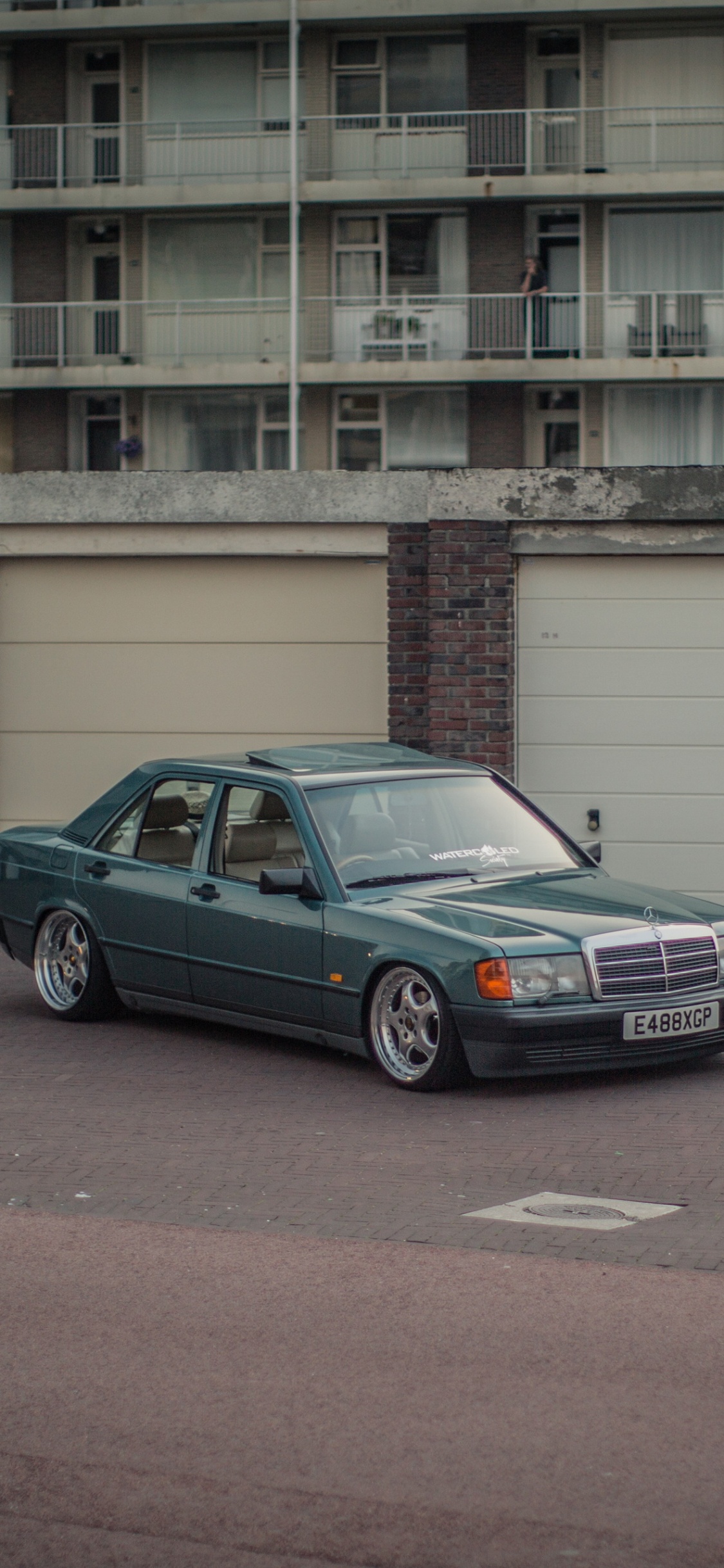 Обои Мерседес-Бенц W201, легковые автомобили, автомобиль среднего размера, полный размер автомобиля, компактный автомобиль в разрешении 1125x2436