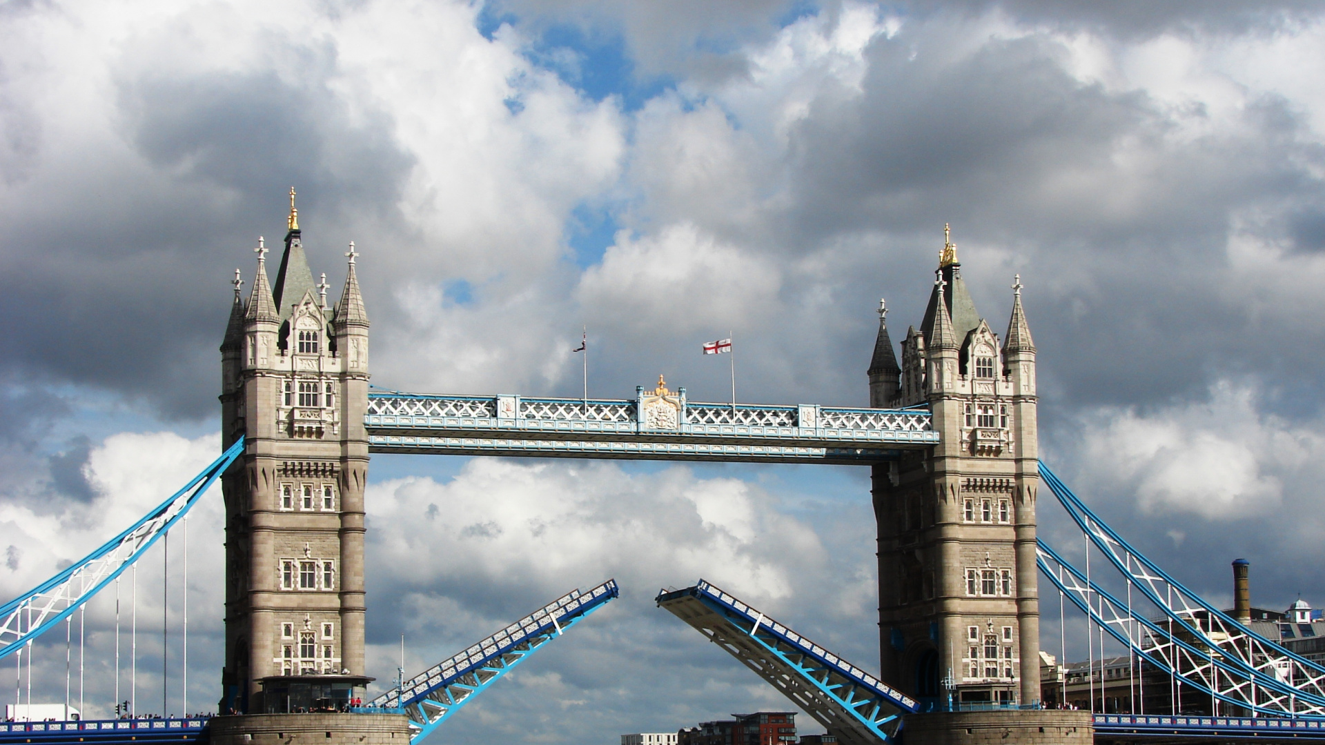 Обои тауэрский мост, лондонский Тауэр, река темза, подвесной мост, мост в разрешении 1920x1080