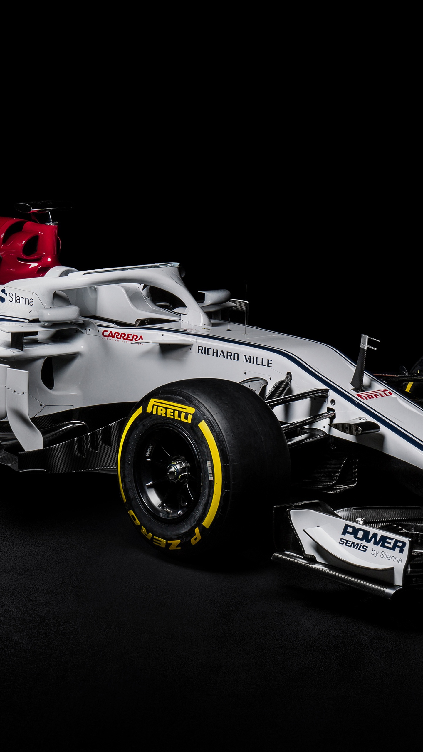 Обои формула один автомобиль, Заубер С37, автогонки, авто, гоночный автомобиль в разрешении 1440x2560