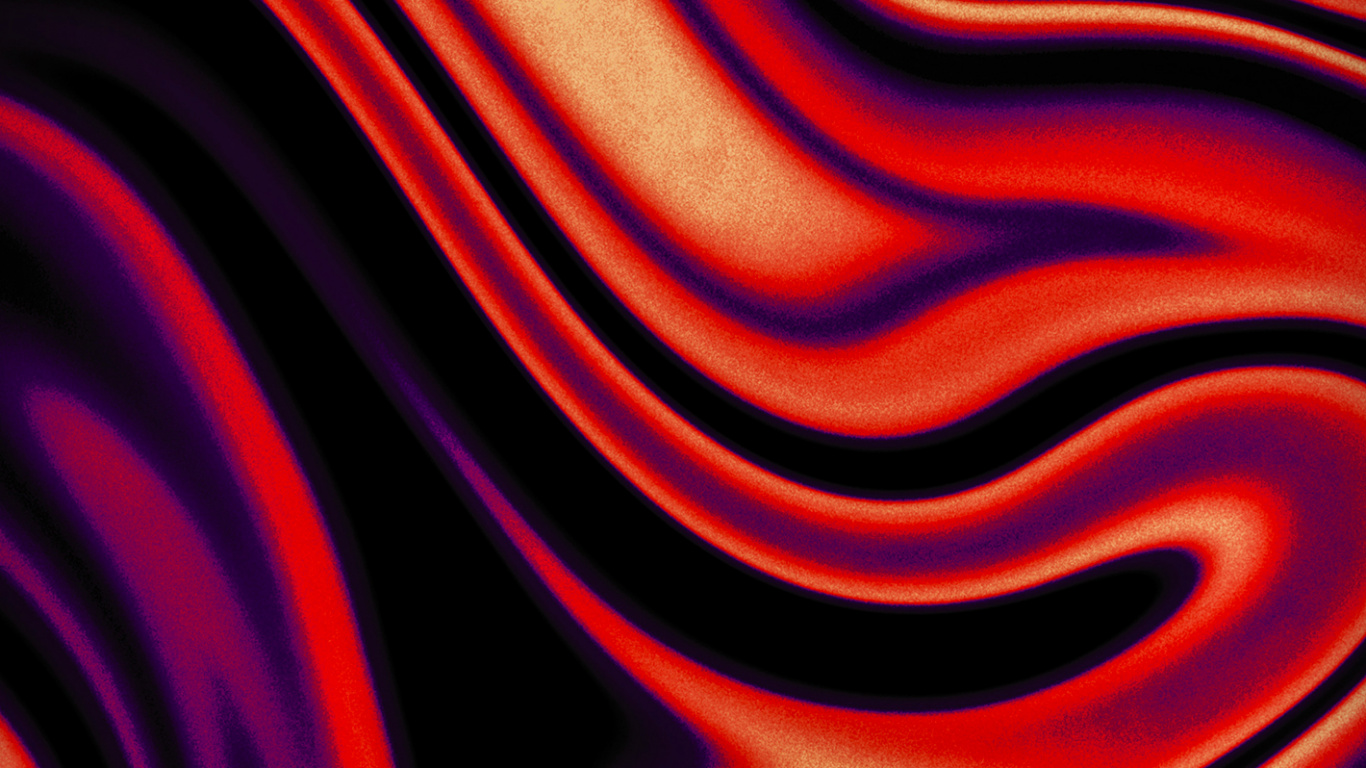 Обои Апельсин, фрактальное искусство, красочность, пурпур, арт в разрешении 1366x768