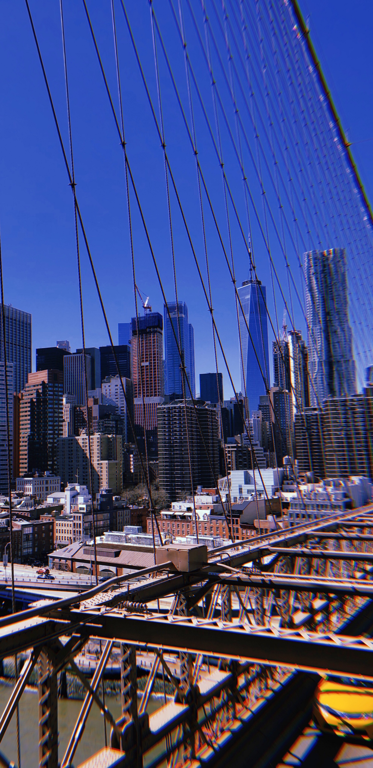 Обои Нью-Йорк, США, НьюЙорк, небоскреб, дневное время в разрешении 1440x2960