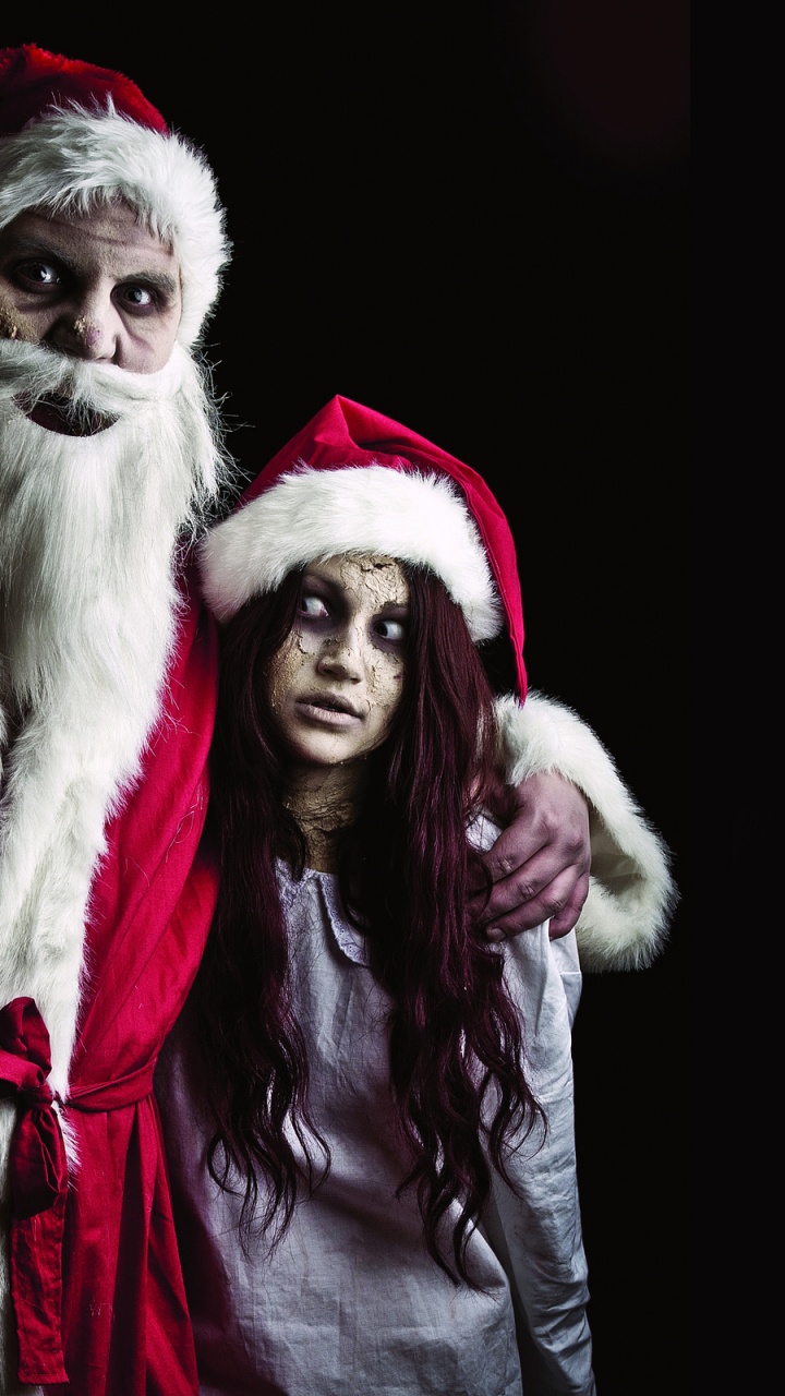 Обои Крампус, Рождество Зло, Санта-Клаус, Рождественский день, зло в разрешении 720x1280