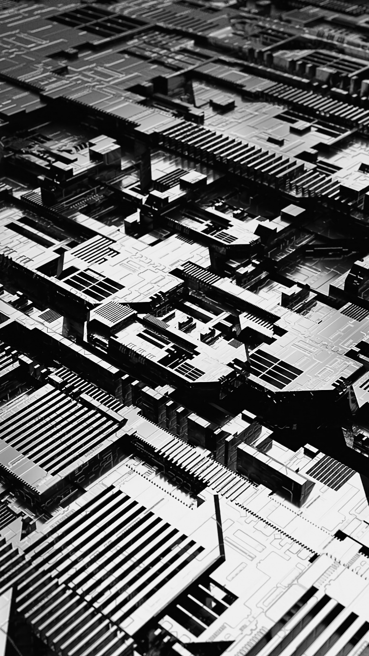 Обои городской дизайн, В FBX, Аутодеск 3дс Макс, архитектура, город в разрешении 750x1334