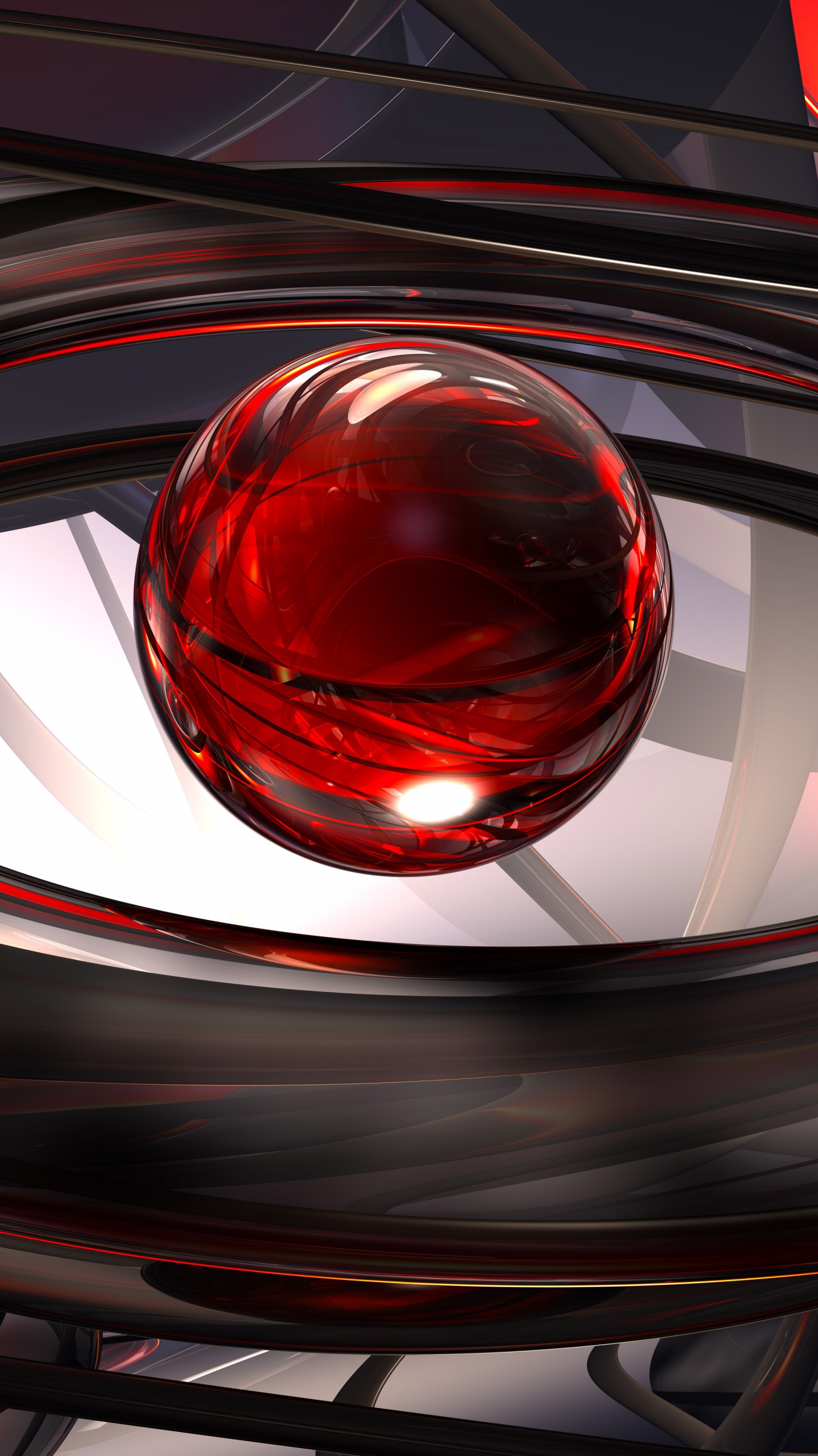 Обои автомобильное освещение, красный цвет, свет, фара, авто в разрешении 1440x2560