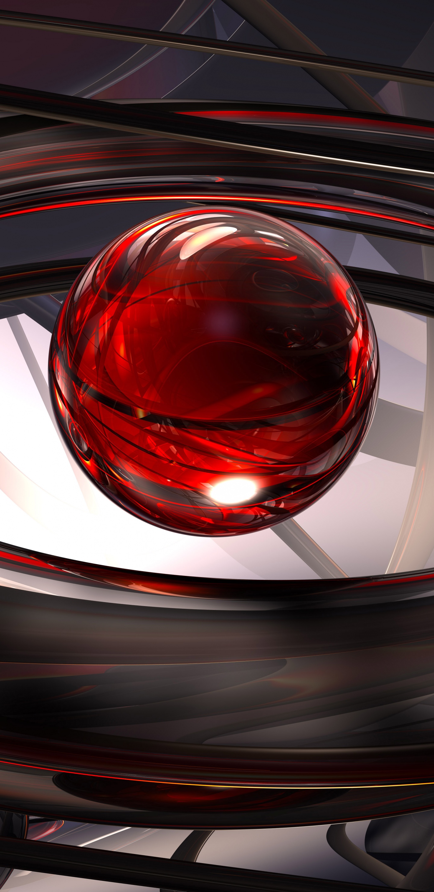 Обои автомобильное освещение, красный цвет, свет, фара, авто в разрешении 1440x2960