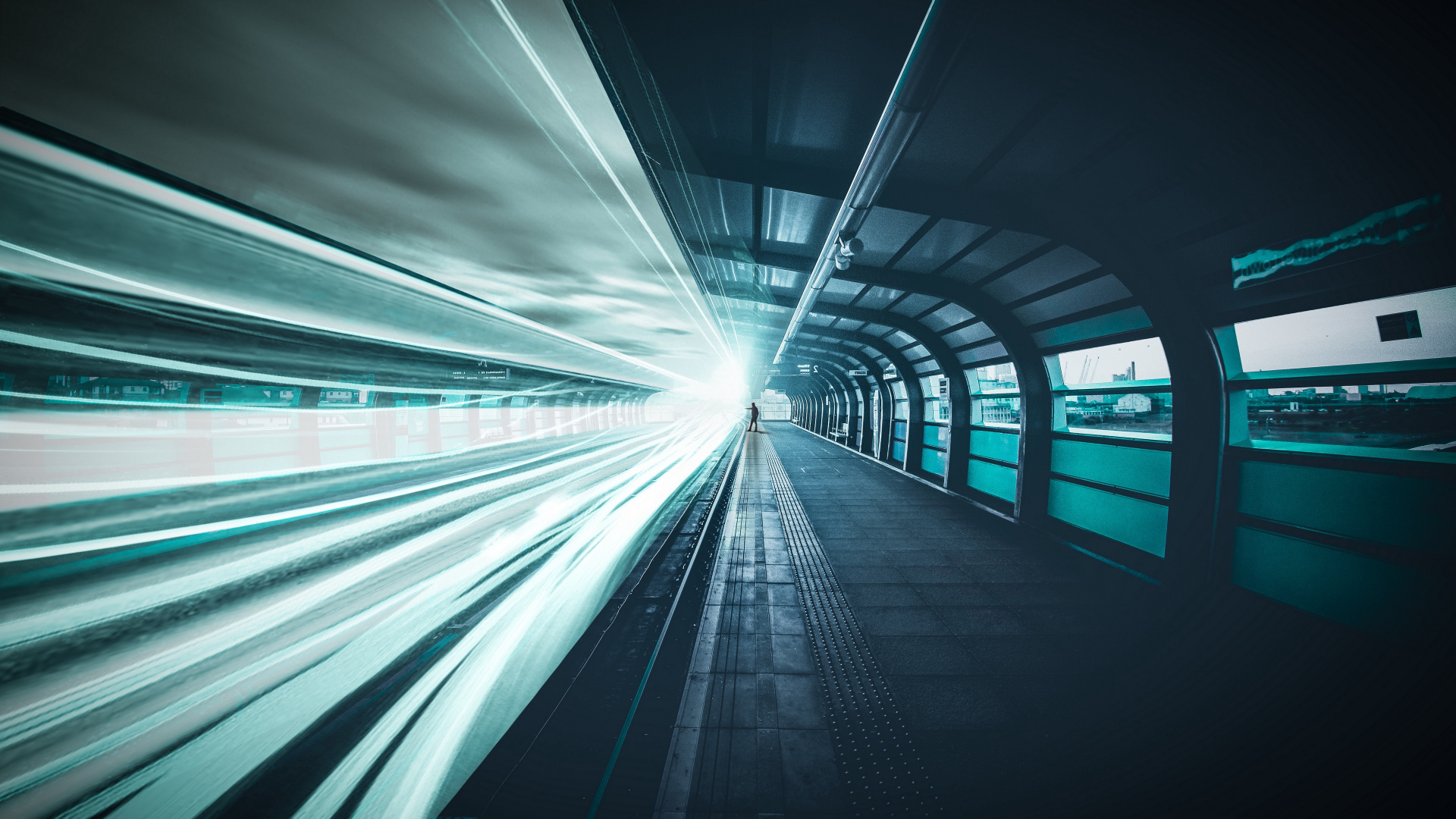 Обои свет, архитектура, транспорт, линия, инфраструктура в разрешении 1920x1080