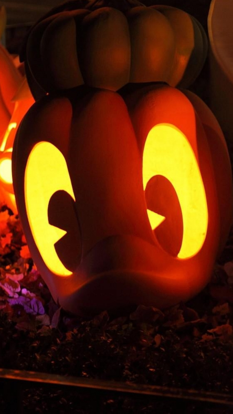 Обои Хэллоуин, тыква, праздник, калебас, зимний сквош в разрешении 750x1334