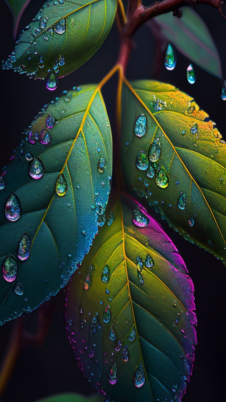 Обои лист, дизайн интерьера, Ceyentra Technologies Pvt Ltd., вода, растение в разрешении 720x1280