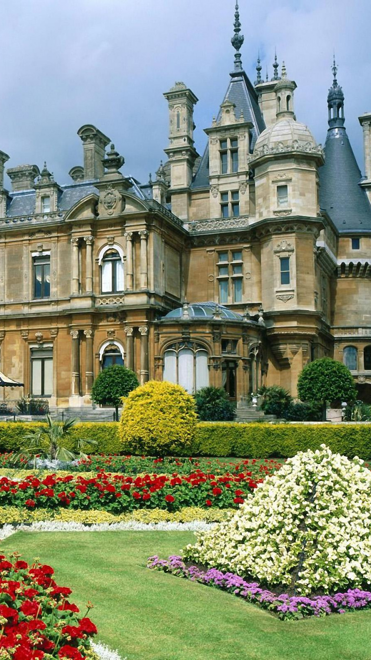 Обои дворец, Английский загородный дом, усадьба, имущество, ориентир в разрешении 750x1334